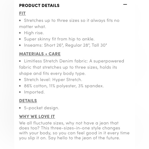 Torrid Trio Fit Skinny High-Rise Jeans, Sizes 10-14, Regular - Picture 9 of 14